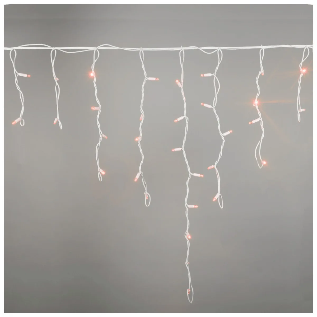 Turturi luminosi 180 LED rosu, decoratiune Craciun
