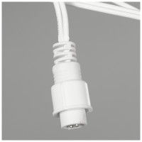 Turturi luminosi 180 LED albastru, decor Craciun exterior - detaliu