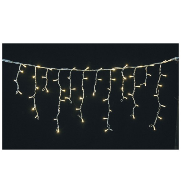 Turturi luminosi 180 LED rosu 5x0.8m, exterior IP44
