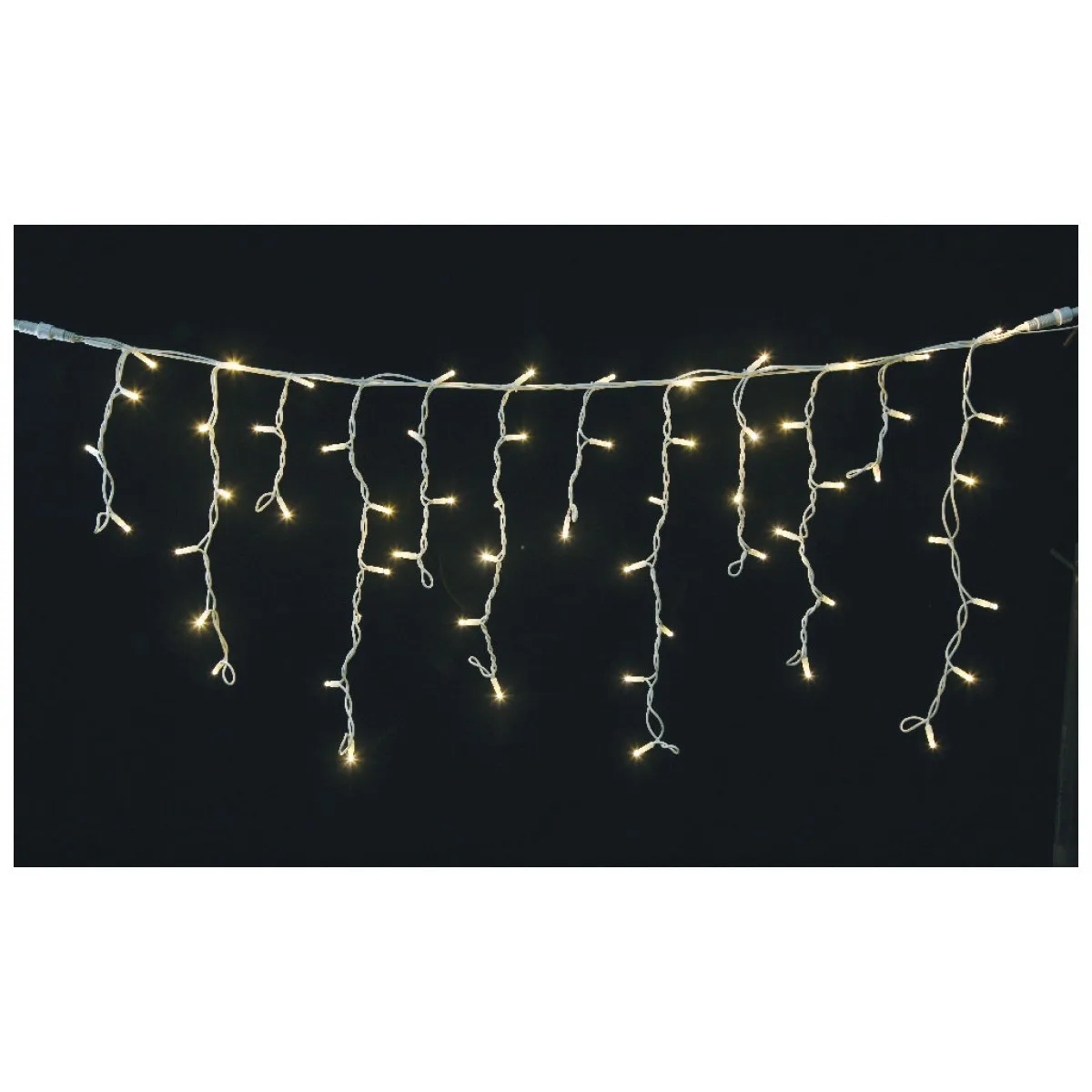 Turturi luminosi 180 LED galben 5x0.8m, exterior IP44