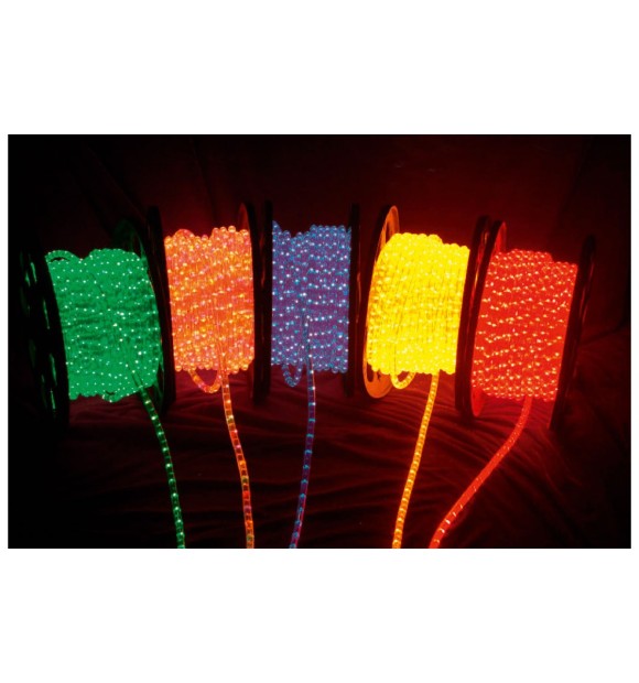 Tub luminos LED 36 LED/m alb cald, rola 50m, furtun luminos