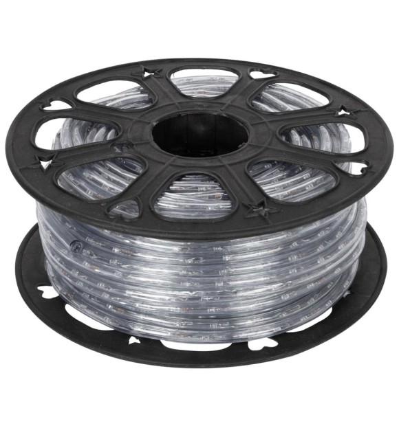 Tub luminos LED rosu 50m rola, 36 LED/m, O10.5mm furtun luminos