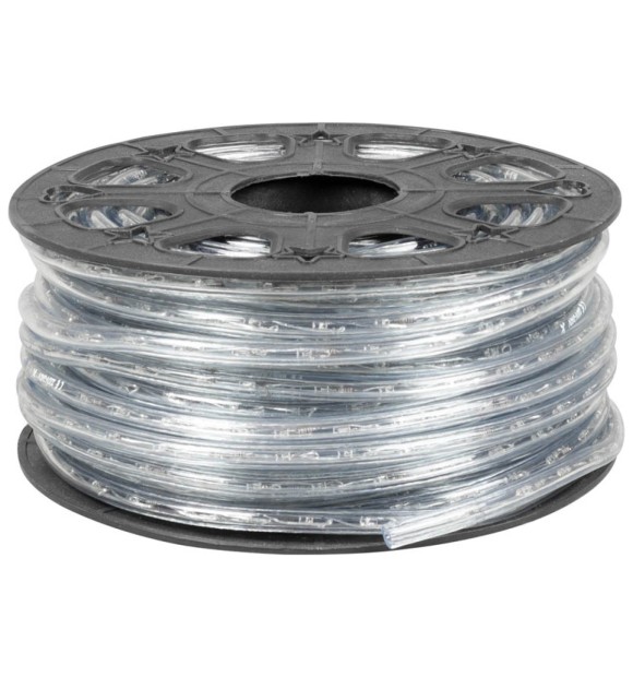 Tub luminos LED rosu 50m rola, 36 LED/m, functie flash