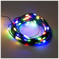 Instalatie Craciun 150 LED 15m multicolor, exterior IP44 cu timer