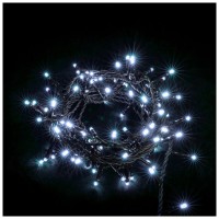 Instalatie de Craciun 200 LED 9.6m alb rece, interior IP20 - detaliu
