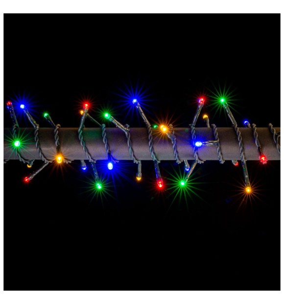Instalatie Craciun 200 LED 9.6m Multicolor, interior IP20