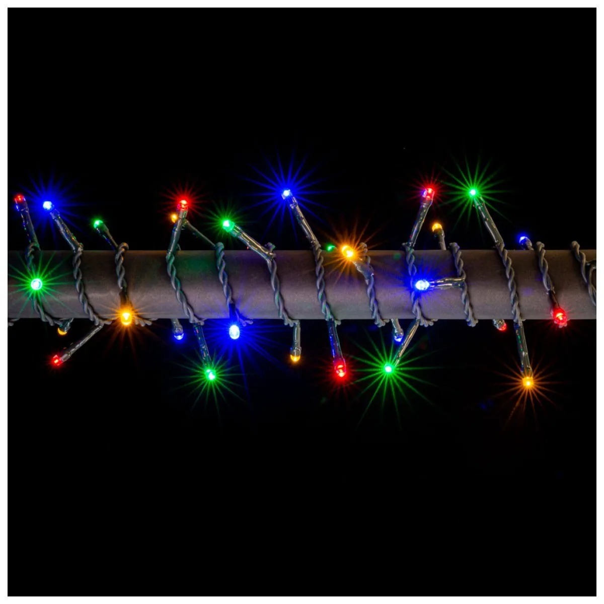 Instalatie Craciun 200 LED 9.6m Multicolor, interior IP20