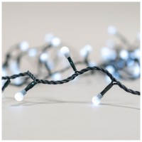 Instalatie Craciun Bubbles 100 LED 5m alb rece IP20 - vedere laterala