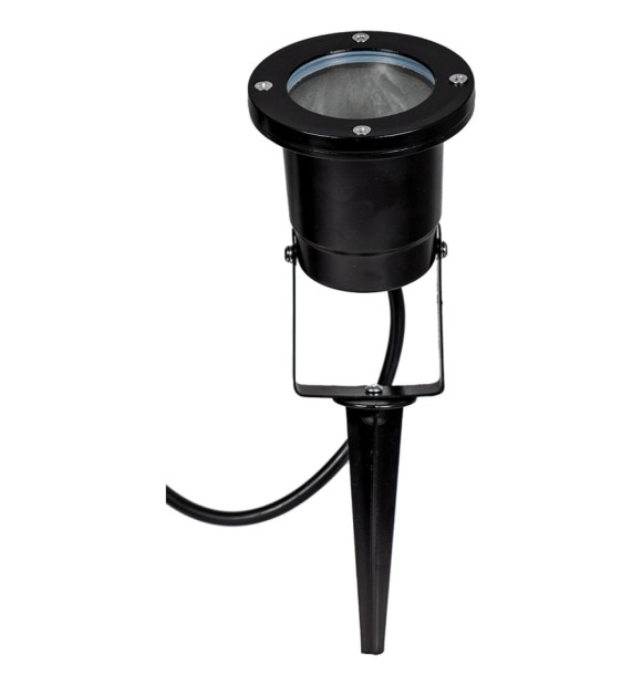 Lampa de exterior cu dulie GU10 Philip negru 35W, Erste