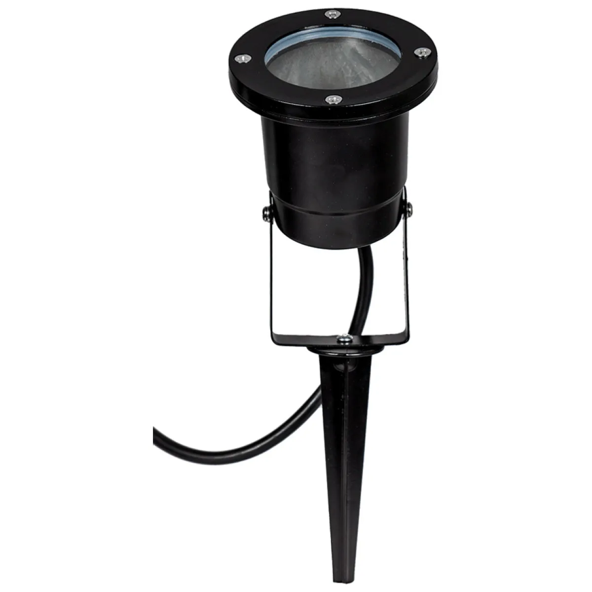 Lampa de exterior cu dulie GU10 Philip negru 35W, Erste