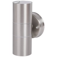 Lampa de exterior cu dulie 2xGU10 Antal crom 35W IP44, Erste - vedere laterala