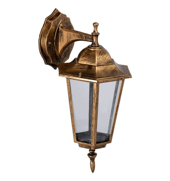Lampa de exterior cu dulie E27 Corona negru 60W, Erste