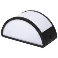 Aplica de exterior cu dulie E27 Sorey negru 60W IP44, Erste - vedere laterala
