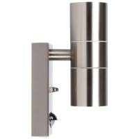 Lampa de exterior cu senzor Antal 2xGU10 cu dulie, Erste