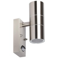 Lampa de exterior cu senzor Antal 2xGU10 cu dulie, Erste - imagine 5