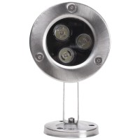 Spot LED piscina Mirko2 3x1W 6400K IP68 incastrat, Erste