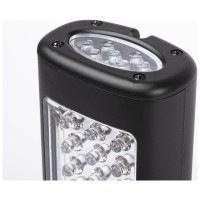 Lanterna LED reincarcabila portabila Hugo 30+7 85lm cu magnet, Erste - vedere laterala