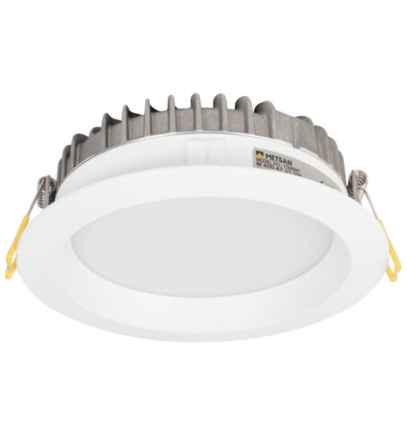 Downlight LED rotund Aprilla 10W 4000K IP44, alb, Metsan