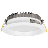 Downlight LED rotund Aprilla 10W 4000K IP44, alb, Metsan - vedere laterala