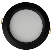 Downlight LED rotund Aprilla 10W 4000K IP44 negru, Metsan - ambalaj