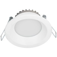 Downlight LED rotund compact 6W 4000K IP44, alb, Metsan - detaliu