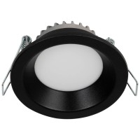 Downlight LED rotund compact 6W 4000K, negru, Metsan - detaliu