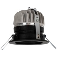 Spot LED exterior rotund Neptune 10W 4000K IP44, negru, Metsan - detaliu
