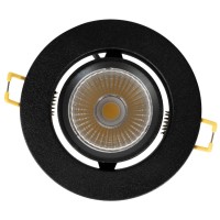 Spot LED reflector exterior Eleni 10W 4000K IP44, negru, Metsan - detaliu