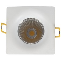 Spot LED patrat Sumota 8W 4000K IP44, alb, Metsan - ambalaj
