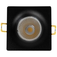 Spot LED exterior patrat Sumota mini 8W 4000K IP44, negru, Metsan - ambalaj