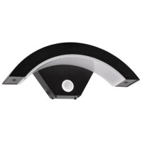 Aplica LED de exterior Detroit 24W 4000K IP54 cu senzor, Erste - vedere laterala