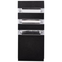 Aplica de exterior cu dulie E27 Sevila negru 40W IP44, Erste