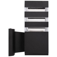 Aplica de exterior cu dulie E27 Sevila negru 40W IP44, Erste - detaliu