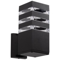 Aplica de exterior cu dulie E27 Sevila negru 40W IP44, Erste - ambalaj