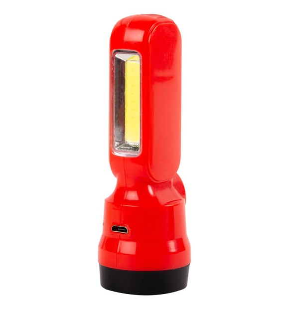 Lanterna LED reincarcabila portabila 1W rosu, Homelight