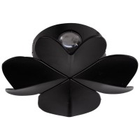 Aplica LED de exterior Ray 5W 6500K IP54, negru, Erste - imagine 5