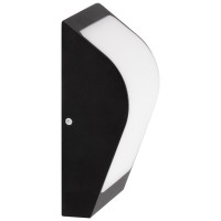 Aplica LED exterior Onder 12W IP54, negru, Erste - detaliu
