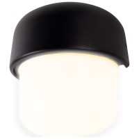 Aplica LED de exterior Bastet 12W IP54, negru, Erste - ambalaj