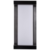 Aplica LED de exterior Tanor 18W IP54, negru, Erste