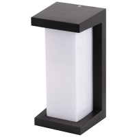Aplica LED de exterior Tanor 18W IP54, negru, Erste - detaliu