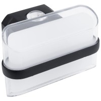 Aplica LED de exterior Milano 13W 4000K IP65, negru, Erste - imagine 6