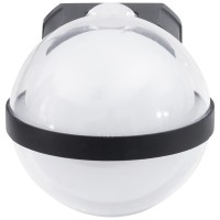 Aplica LED exterior Nisa 13W 6000K IP65, negru, Erste