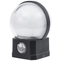 Aplica LED exterior Nisa 13W 6000K IP65, negru, Erste - imagine 6