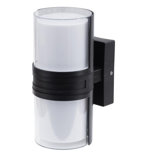 Aplica LED exterior Edon 18W 4000K IP65, negru, Erste