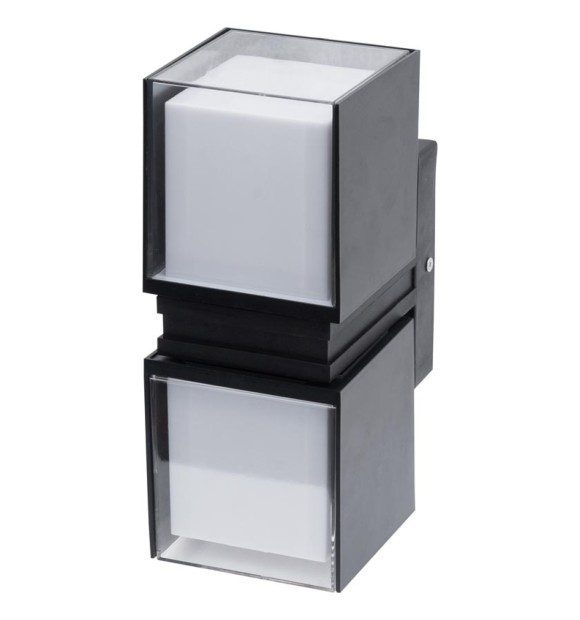 Aplica LED de exterior Elan 18W 4000K IP65, negru, Erste