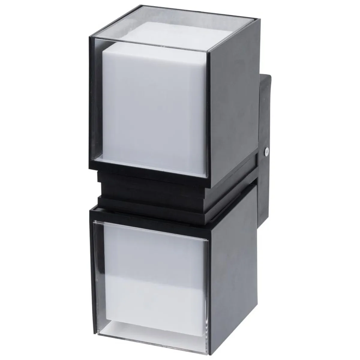 Aplica LED de exterior Elan 18W 4000K IP65, negru, Erste