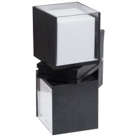 Aplica LED de exterior Elan 18W 4000K IP65, negru, Erste - imagine 5
