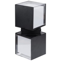 Aplica LED de exterior Elan 18W 4000K IP65, negru, Erste - imagine 6