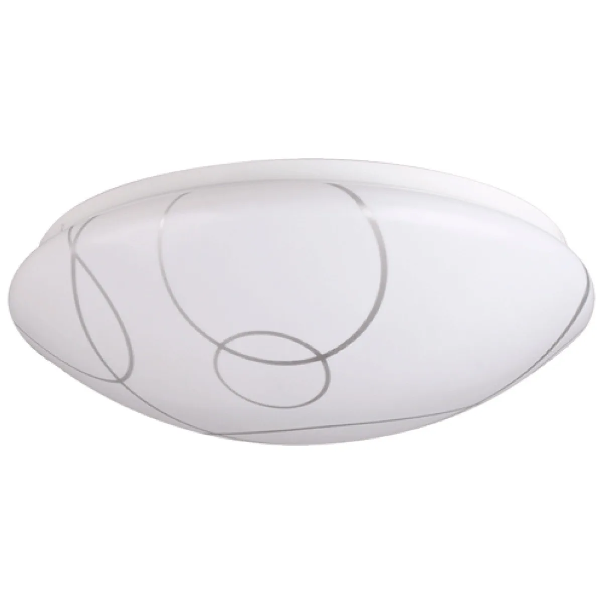 Plafoniera LED Kate 36LED 18W 6500K alb rece, rotunda 33cm, alb