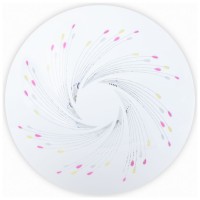 Plafoniera LED Gwen 24LED 12W 6500K, 28cm, alb cu model, Erste - ambalaj